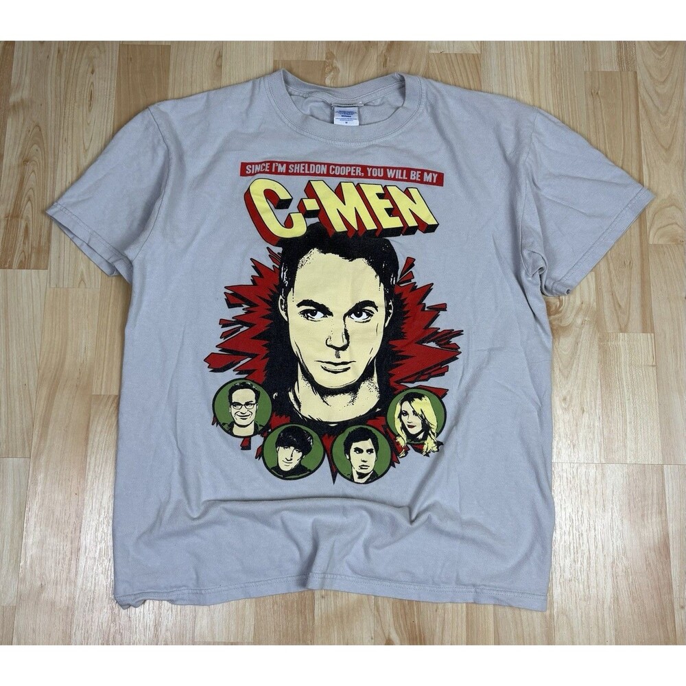 Vintage Y2K 2010 Big Bang Theory Graphic T-Shirt / Size Medium